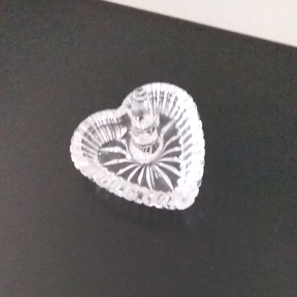 Waterford crystal ring holder